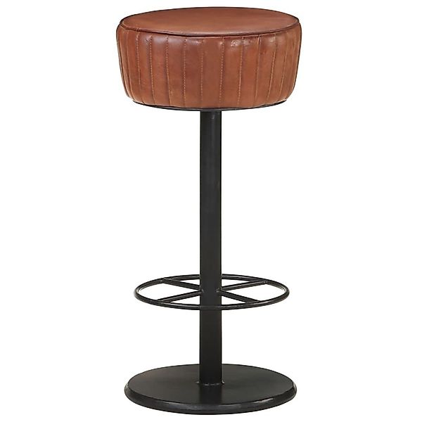 vidaXL Barhocker Barhocker Braun Echtleder (1 günstig online kaufen
