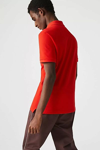 Lacoste Poloshirt Pique Rot - Größe S günstig online kaufen