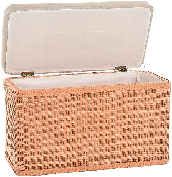 Krines Home Wäschetruhe Rechteckige Truhe Sitztruhe günstig online kaufen