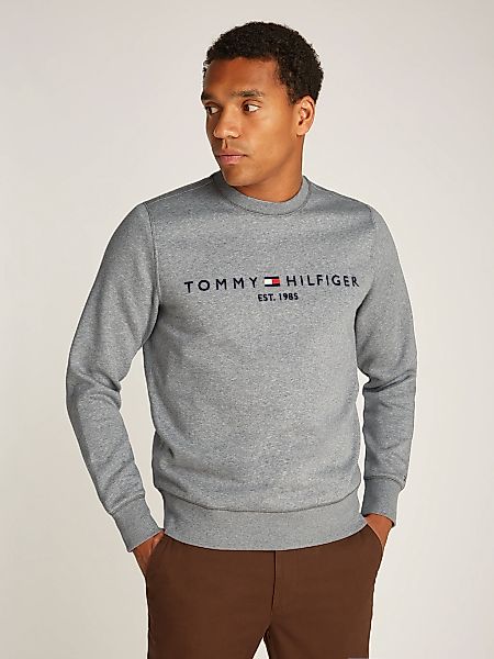 Tommy Hilfiger Sweatshirt "TOMMY LOGO", unifarben, casual, regular fit, Bau günstig online kaufen