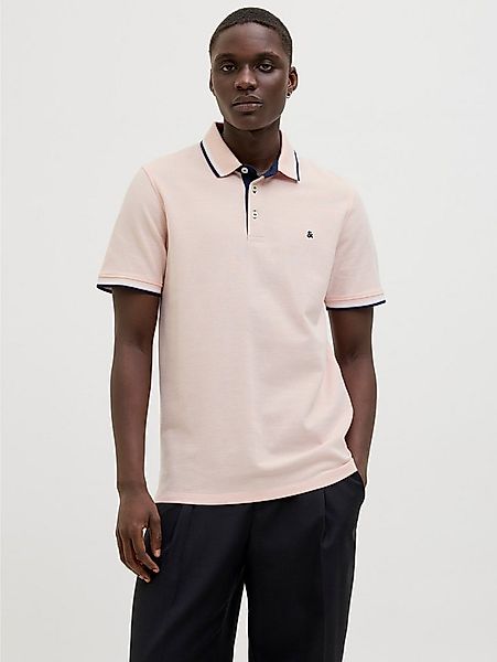 Jack & Jones Poloshirt JJEPAULOS POLO SS NOOS Baumwolle, slim fit günstig online kaufen
