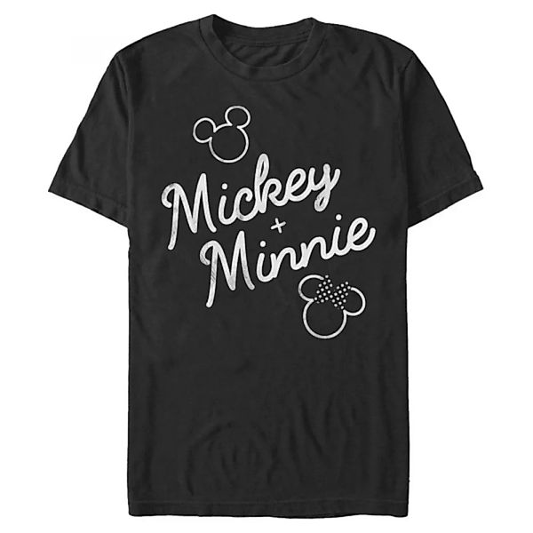 Disney - Micky Maus - Micky & Minnie Signed Together - Männer T-Shirt günstig online kaufen