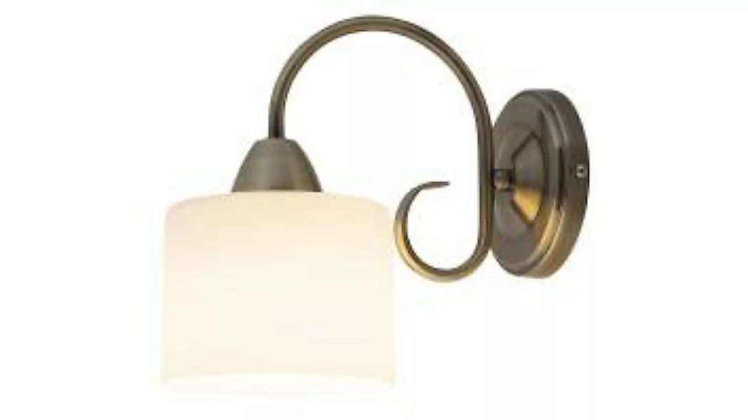 Wandlampe Jugendstil Metall in Bronze E27 blendarm günstig online kaufen