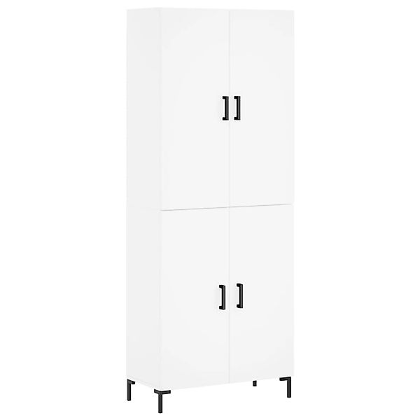 vidaXL Highboard Weiß 69,5x34x180 cm Holzwerkstoff 3195675 günstig online kaufen