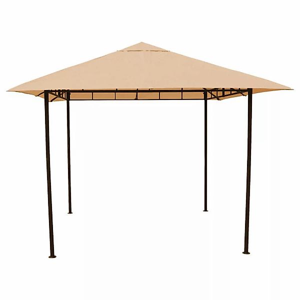 Grasekamp Pavillon Amalfi Flex beige Stahl B/H/L: ca. 300x253x300 cm günstig online kaufen