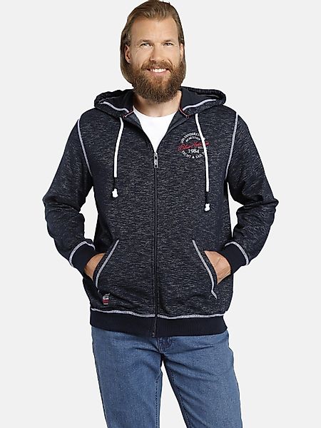 Jan Vanderstorm Kapuzensweatjacke JOKORA mit dekorativen günstig online kaufen