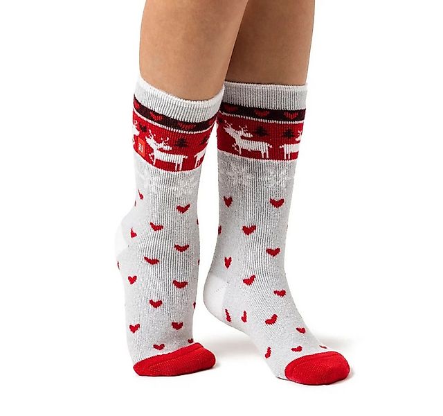 Heat Holders Thermosocken Ladies Lite Weihnachtssocken – Festlicher Spaß günstig online kaufen