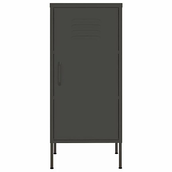 vidaXL Aktenschrank Lagerschrank Anthrazit 42,5x35x101,5 cm Stahl günstig online kaufen