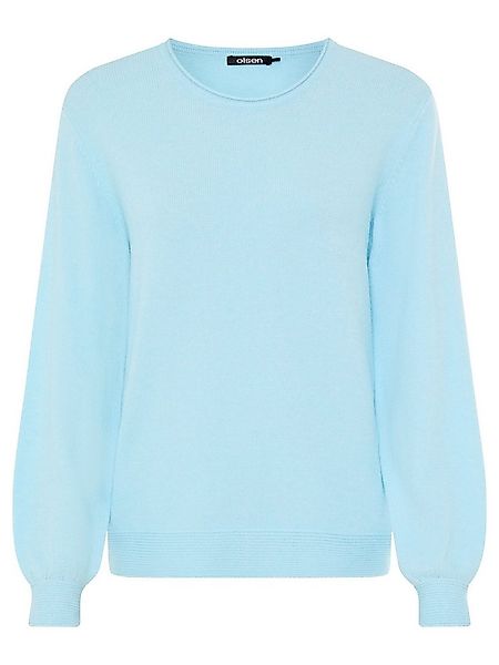 Olsen Rundhalspullover mit Rundhalsausschnitt günstig online kaufen