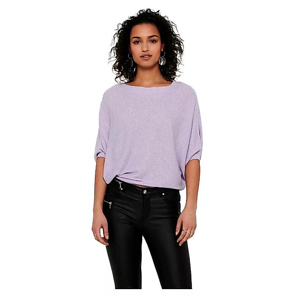 Jdy Behave Batsleeve Pullover M Pastel Lilac / Detail Melange günstig online kaufen