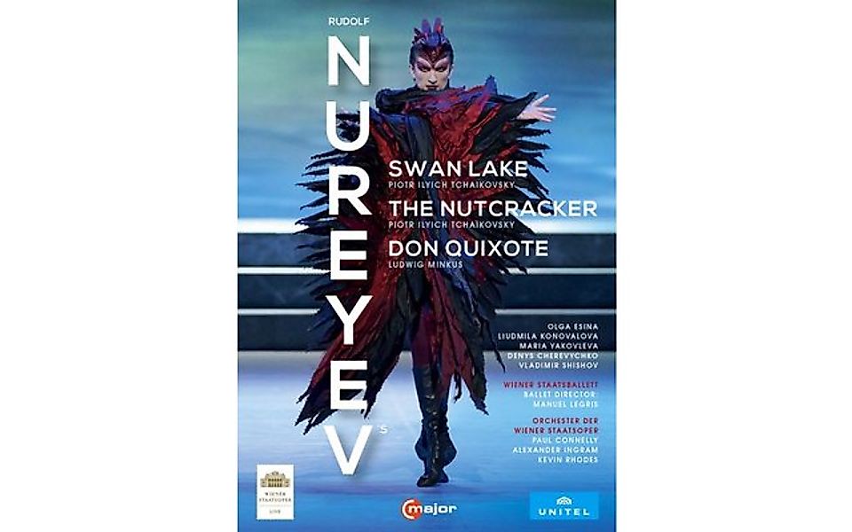 Music & Sounds DVD The Nureyev Box - Schwanensee,Der Nussknacker,Don Quixot günstig online kaufen