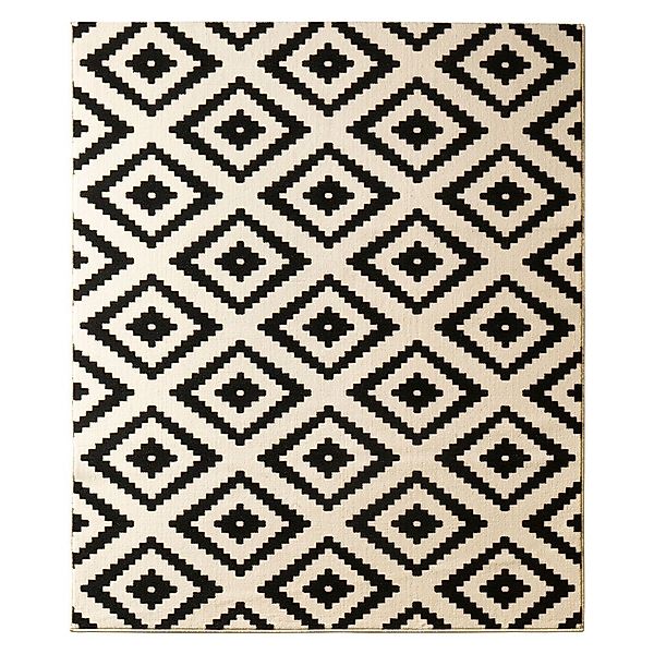 HANSE Home Teppich Teppich Raute Schwarz günstig online kaufen