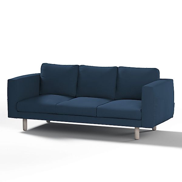 Bezug für Norsborg 3-Sitzer Sofa, marinenblau , Norsborg 3-Sitzer Sofabezug günstig online kaufen