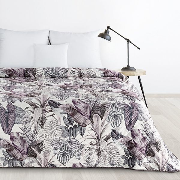 Design91 Tagesdecke Samtdecke Gemusterte Valvet Decke günstig online kaufen