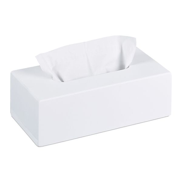 relaxdays Kosmetikbox 2 x Bambus Tücherbox günstig online kaufen