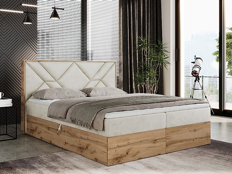 MKS MÖBEL Boxspringbett GUNAR (Set, Packung, günstig online kaufen