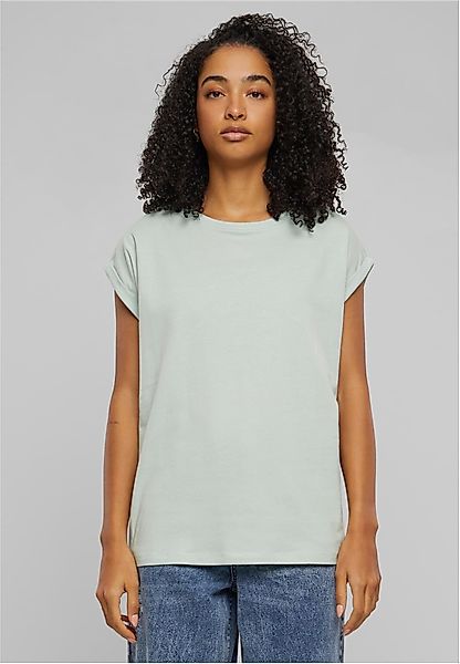URBAN CLASSICS Rundhalsshirt Ladies Extended Shoulder günstig online kaufen