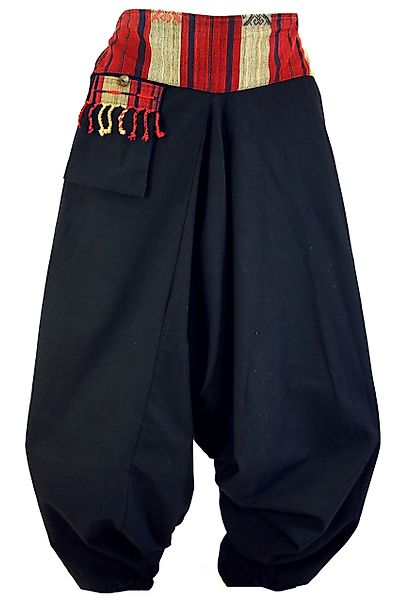 Guru-Shop Relaxhose Haremshose, Thai Pluderhose, Goahose günstig online kaufen