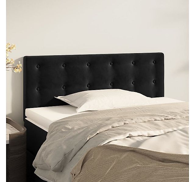 vidaXL Kopfteil Kopfteil Schwarz 80x5x78/88 cm günstig online kaufen