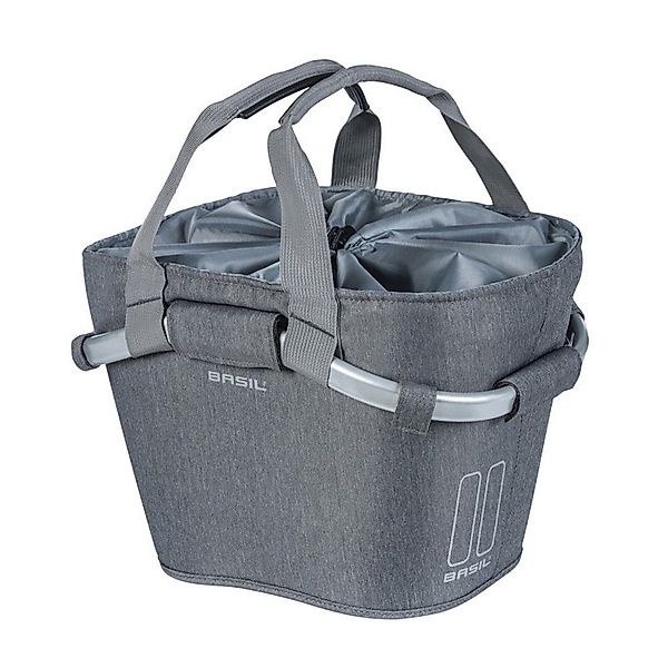 Basil Fahrradkorb City-Tasche ClassicCarryAll Front grey günstig online kaufen