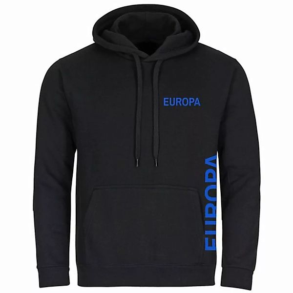 multifanshop Kapuzensweatshirt Europa - Brust & Seite - Pullover günstig online kaufen