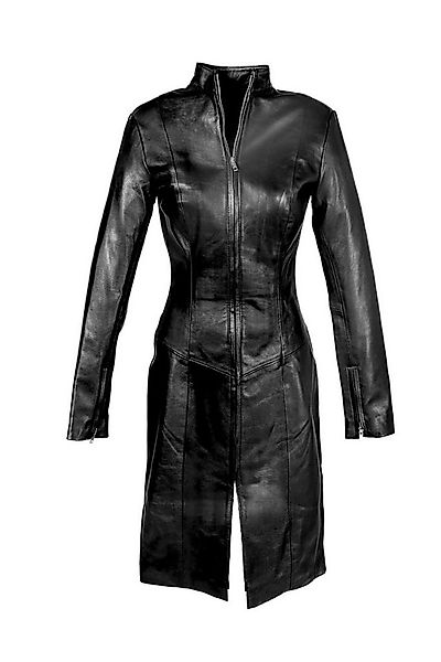Be Noble Ledermantel Vanessa Eleganter Ledermantel der auch als Lederkleid günstig online kaufen