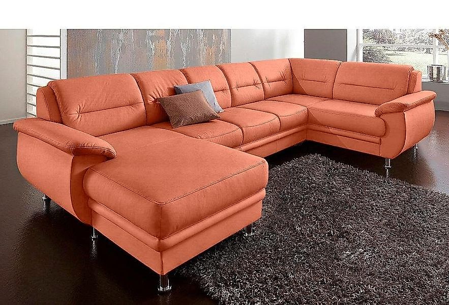 sit&more Wohnlandschaft "Mailand U-Form", wahlweise mit Bettfunktion, frei günstig online kaufen