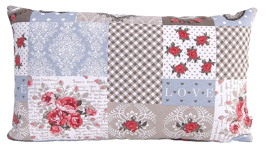 beties Kissenbezug Dorfkinder, Kissenhülle ca. 30x50 cm Dekokissen (taupe-r günstig online kaufen