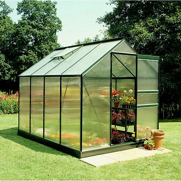 Halls Gewächshaus Popular Grün 5 m² günstig online kaufen