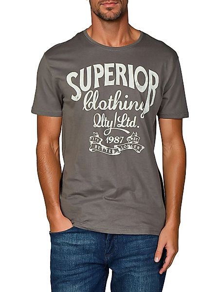 riverso Tshirt Herren Baumwolle Regular Fit RIVLeon günstig online kaufen