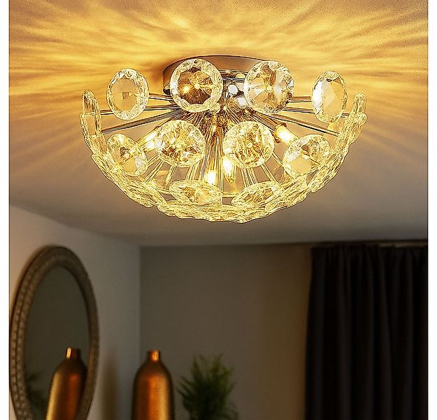 GLOBO LIGHTING Deckenleuchte, Leuchtmittel nicht inklusive, Wohnzimmerlampe günstig online kaufen