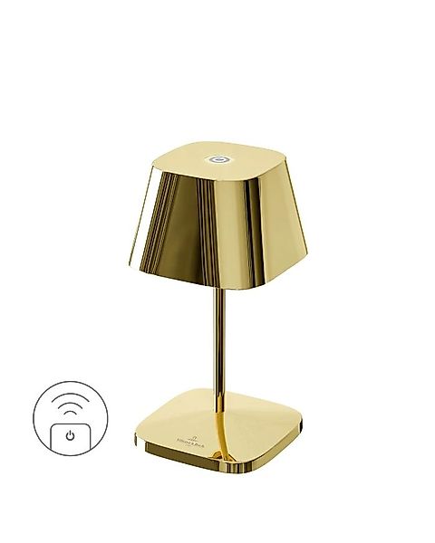 NEAPEL RC - Akku-Tischleuchte In- und Outdoor - inkl. Ladestation gold günstig online kaufen