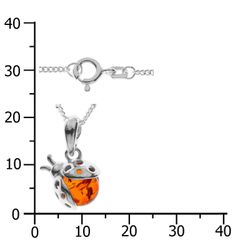 OSTSEE-SCHMUCK Kette mit Anhänger Ostsee-Schmuck Kette günstig online kaufen