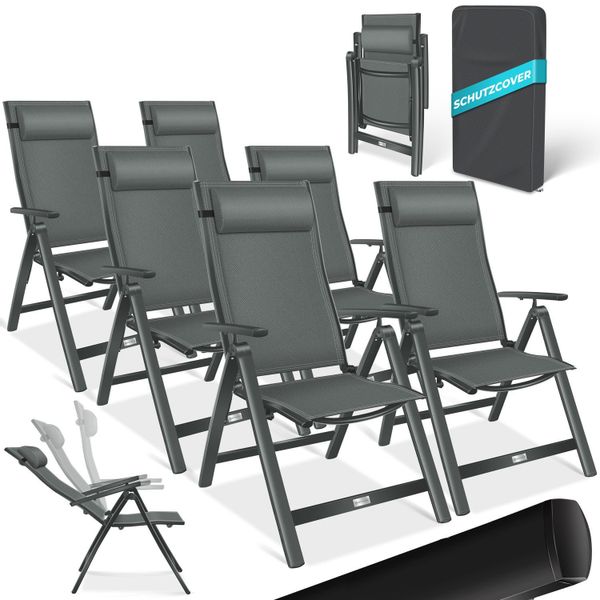 KESSER Gartenstuhl (6 St), Hochlehner mit günstig online kaufen