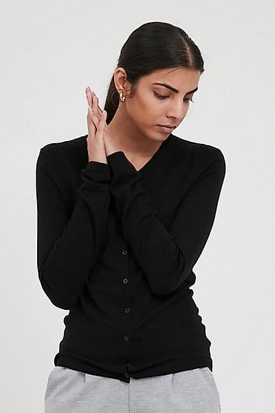 Ichi Cardigan IHMAFA ROUND CA - 103115 Basic Cardigan mit Knopfleiste günstig online kaufen