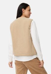 camel active Fleeceweste mit Knopfverschluss ärmellos günstig online kaufen