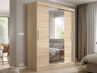 Beautysofa Kleiderschrank KATRINA Breite: 180 cm günstig online kaufen