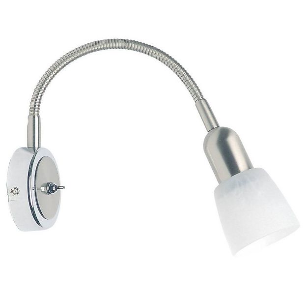Brilliant Wandleuchte Wandstrahler 55390/77, Flexarm, Mit Schalter günstig online kaufen