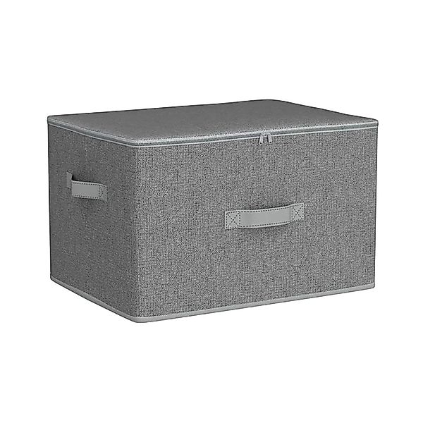 Songmics Aufbewahrungsbox-Set Rylan 40 x 30 x 25 cm Grau 3-teilig günstig online kaufen