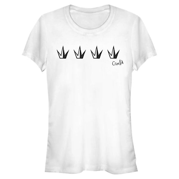 Disney Classics - Cruella - Logo Crowns - Frauen T-Shirt günstig online kaufen
