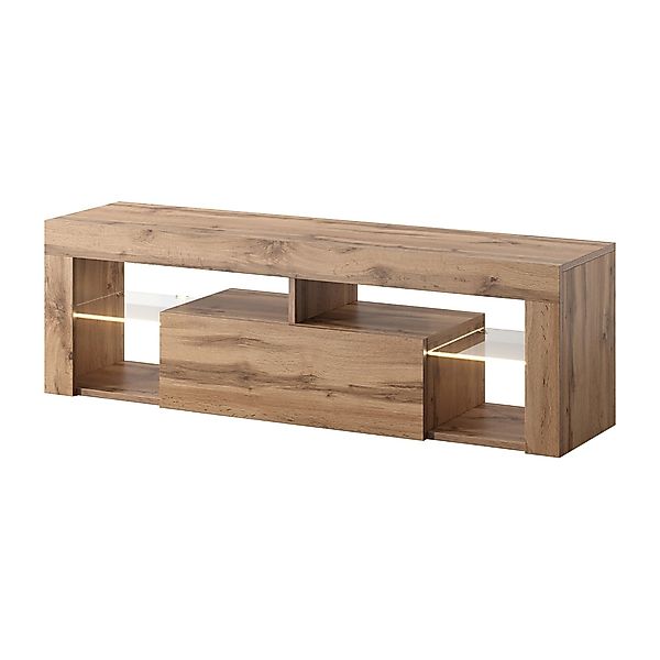 Selsey TV-Schrank BIANKO TV-Lowboard asymmetrisch, 140 günstig online kaufen