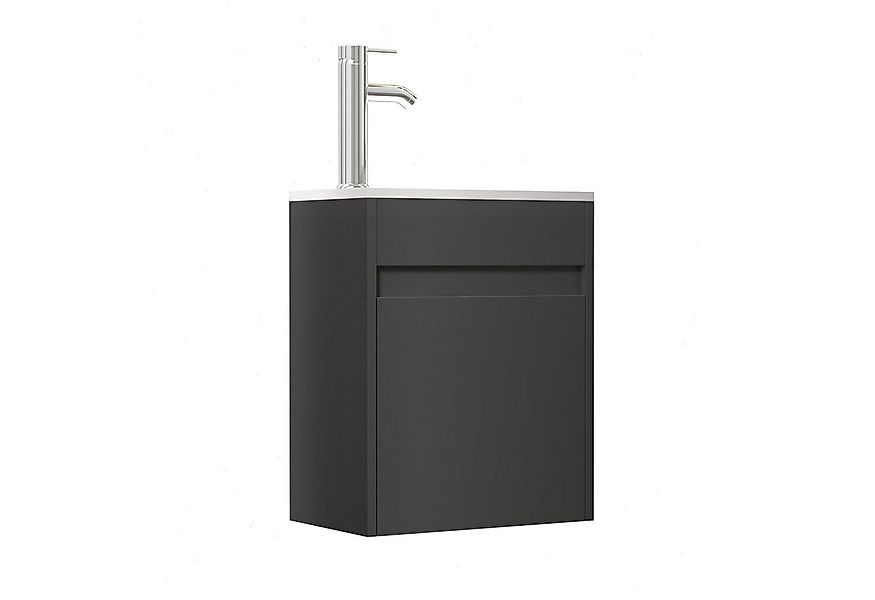 UEV Waschtisch Waschbecken klein mit Unterschrank set, Badmöbel Gäste-WC (B günstig online kaufen