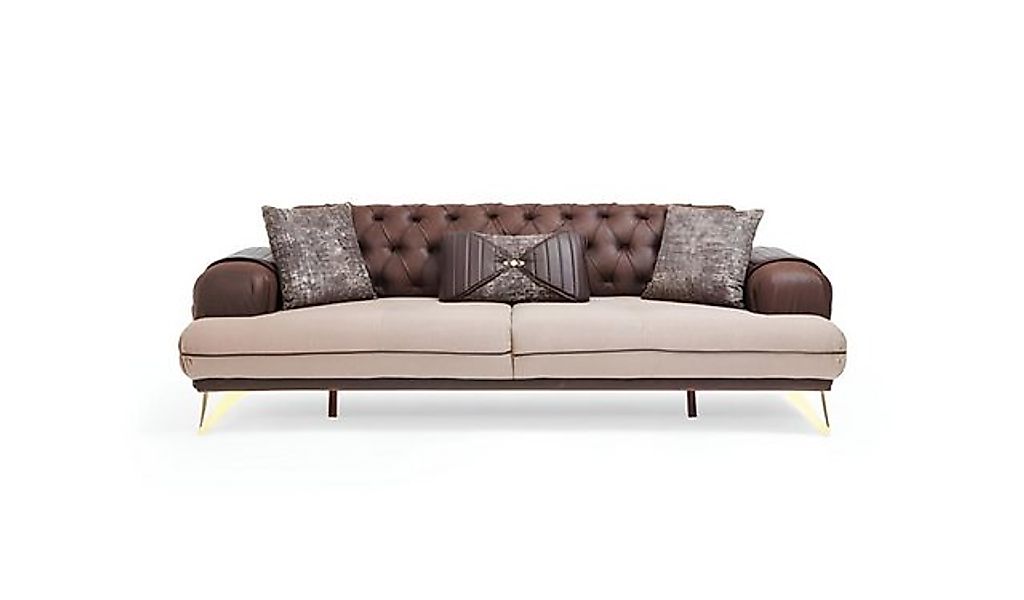 Xlmoebel Sofa Italienisches Design Dreisitzer Sofa für gemütliche Couchaben günstig online kaufen