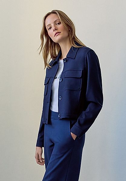 MORE&MORE Kurzjacke Fashion Jersey Shirt günstig online kaufen