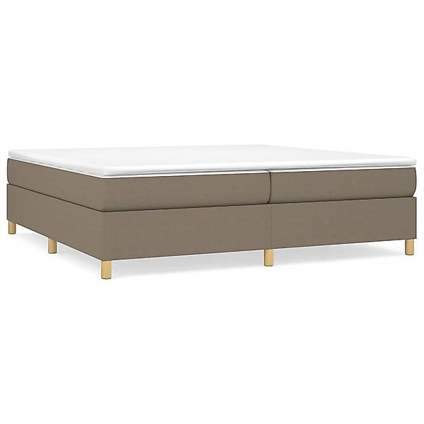 furnicato Bett Bettgestell ohne Matratze Taupe günstig online kaufen