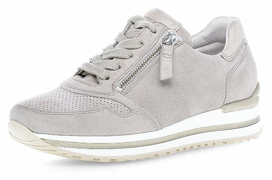 Gabor Keilsneaker "TURIN", Freizeitschuh, Halbschuh, Schnürschuh mit leicht günstig online kaufen