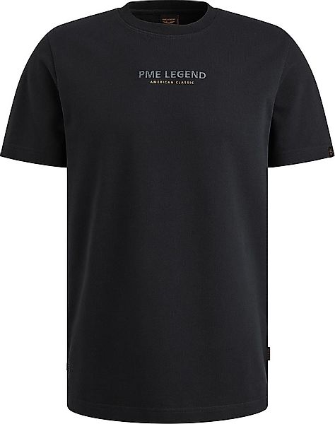 PME Legend T-Shirt Waffle Logo Navy - Größe 3XL günstig online kaufen