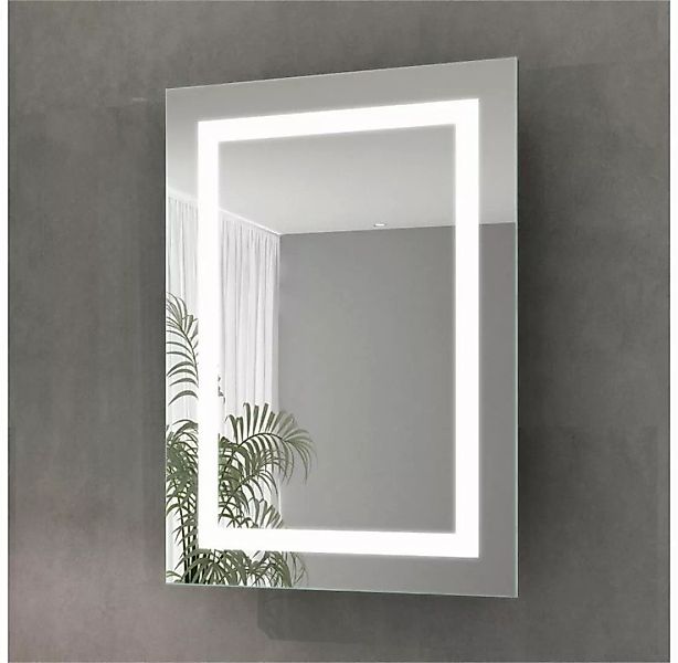 SONNI Spiegelschrank Badezimmerspiegelschrank mit beleuchtung 50 x 70 cm Sc günstig online kaufen