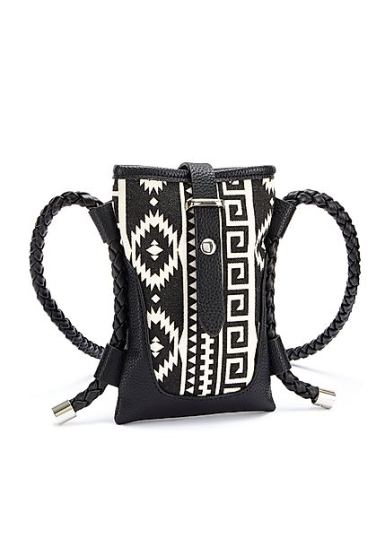 LASCANA Umhängetasche, im Ethno Look, Handytasche, günstig online kaufen