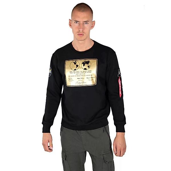 Alpha Industries Lunar Plaque Sweatshirt L Black günstig online kaufen
